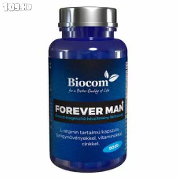 Biocom Forever Man / Mindig férfi 90 kapszula. Légy mindig erős!